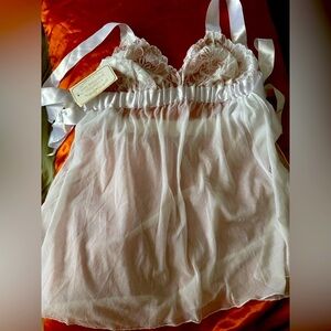 Cosabella Erin Featherston Seductively tie-up Camisole - NWT - Size M - Italy